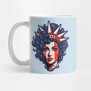 4th of July Statue of Liberty Mug